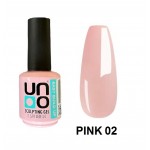 Sculpting Gel Easy Build Up Uno Pink 02, gel modelant roz laptos, 15 ml